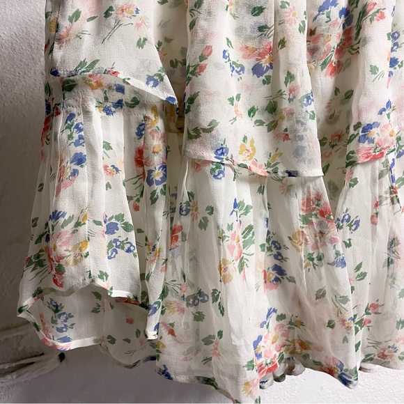 LoveShackFancy Floral Skirt - Picture 4 of 8